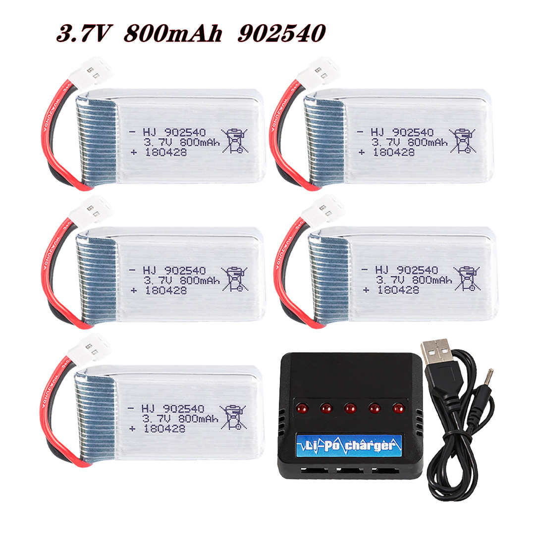 Drone Gimbal Controller - Batteria Lipo 3.7V 800mAh 902540 25C